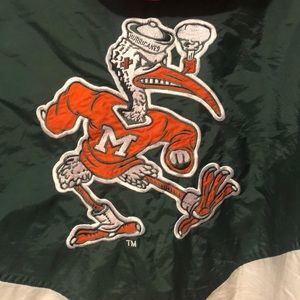 University of Miami Hurricanes vintage  jacket